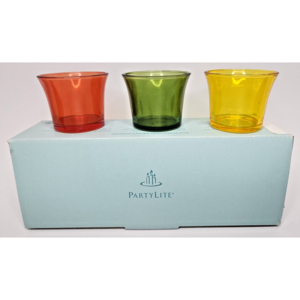PartyLite Outdoor Cafe Votive Holder Retired NIB P8854/P13B